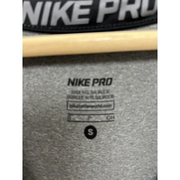 Nike Pro Victory Trainingstop met korte mouwen voor dames Grey Pet Small - Picture 6 of 12